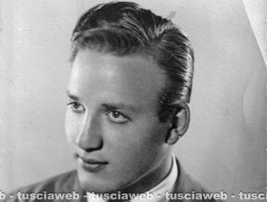 Viterbo - Luigi Petroselli nel 1957