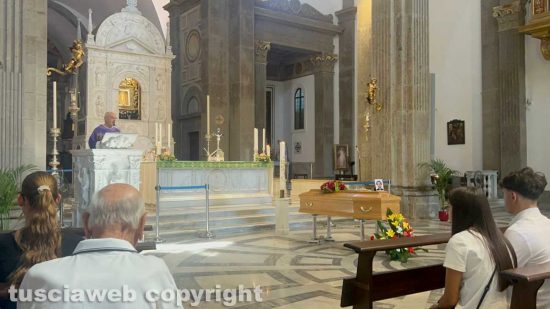 Viterbo - Santa Maria della Quercia - I funerali di Roberto Torelli