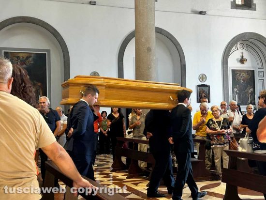 Viterbo - Santa Maria della Quercia - I funerali di Roberto Torelli