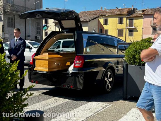 Viterbo - Santa Maria della Quercia - I funerali di Roberto Torelli