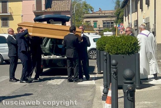 Viterbo - Santa Maria della Quercia - I funerali di Roberto Torelli