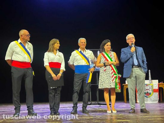 Viterbo - Santa Rosa - Il raduno dei facchini all'Unione