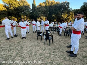 Viterbo - Santa Rosa - Il ritiro al boschetto