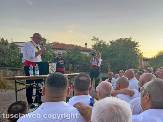 Viterbo - Santa Rosa - Il ritiro al boschetto - Il capofacchino Aspromonte