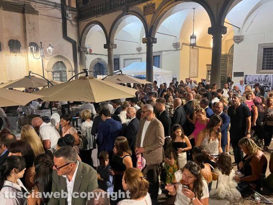 Santa Rosa - I festeggiamenti a palazzo dei Priori