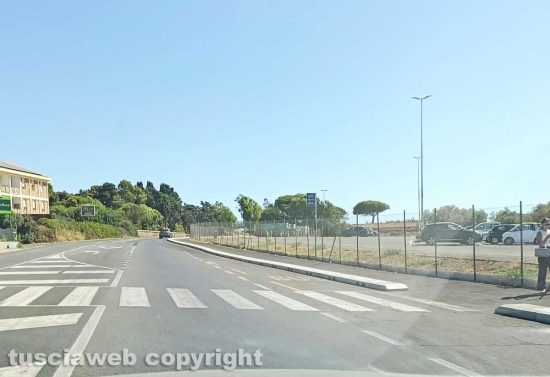 Civitavecchia - Ciclopedonale sull'Aurelia