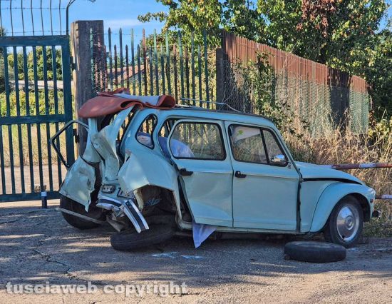 Montefiascone - Mortale sulla Cassia