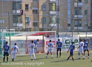Il Civitavecchia Calcio in campo