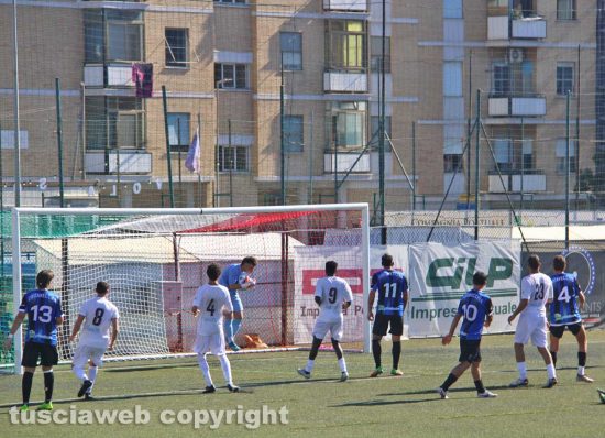 Il Civitavecchia Calcio in campo