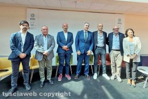Daniele Sabatini, Giulio Zelli, Eugenio Monaco, Fabio Ciciliano, Alessandro Pontuale, Mauro Rotelli e Antonella Sberna
