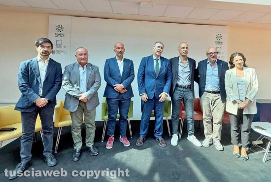 Daniele Sabatini, Giulio Zelli, Eugenio Monaco, Fabio Ciciliano, Alessandro Pontuale, Mauro Rotelli e Antonella Sberna