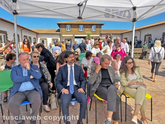 Viterbo - Inaugurazione del centro della Fondazione Campo delle Rose - I consiglieri regionali