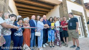 Viterbo - Inaugurazione del centro della Fondazione Campo delle Rose