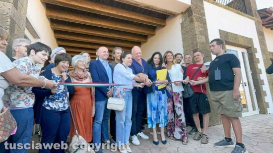 Viterbo - Inaugurazione del centro della Fondazione Campo delle Rose