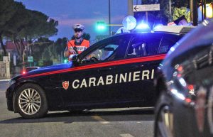 I carabinieri del nucleo radiomobile intervenuti