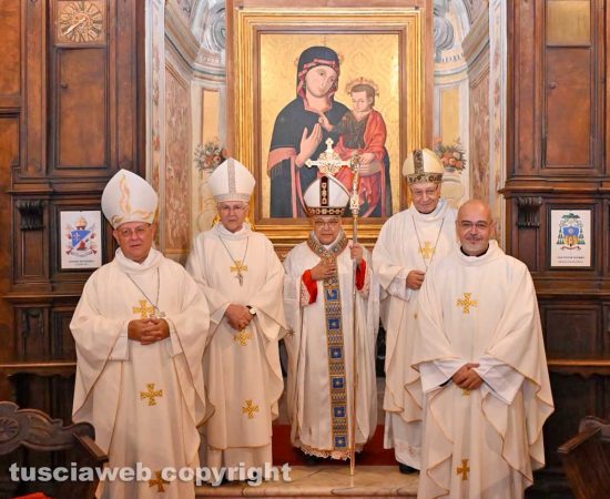 Fabio Fabene, Orazio Francesco Piazza, Marcello Semeraro, Lino Fumagalli e don Massimiliano Balsi