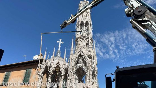 Viterbo - Macchina di Santa Rosa - Lo smontaggio di Dies Natalis