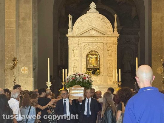 Viterbo - La Quercia - I funerali di Marco De Falco