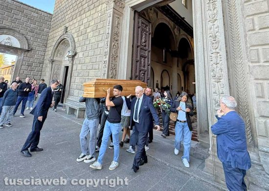 Viterbo - I funerali di Giovanni Biscetti