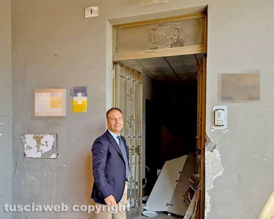 Viterbo - Liberato l’immobile dell'Ater in via Giacomo da Viterbo - Diego Bacchiocchi presidente Ater