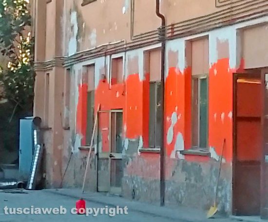 Onano - Il recupero dell'edificio delle ex scuole medie