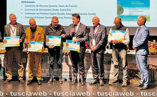 Bagnoregio - Il sindaco Luca Profili all'associazione Europea delle vie Francigene