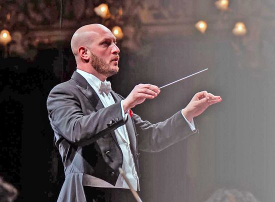 Il direttore d'orchestra Sesto Quatrini