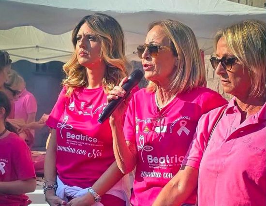 Viterbo - La camminata rosa di Beatrice Onlus