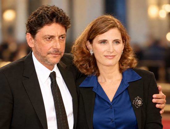 Margaret Mazzantini con il marito Sergio Castellitto