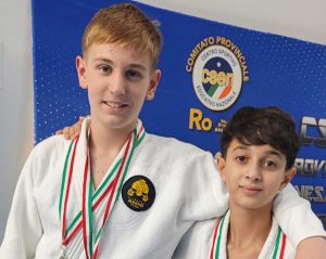 Sport - Judo - Palestra Magno - Andrea Clemenzi e gabriele Ciorba