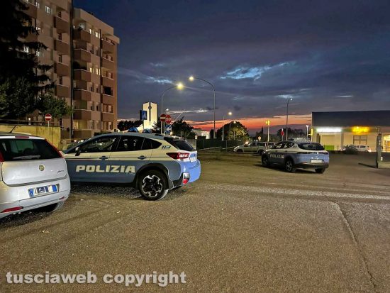 Viterbo - Quartiere Carmine - Polizia