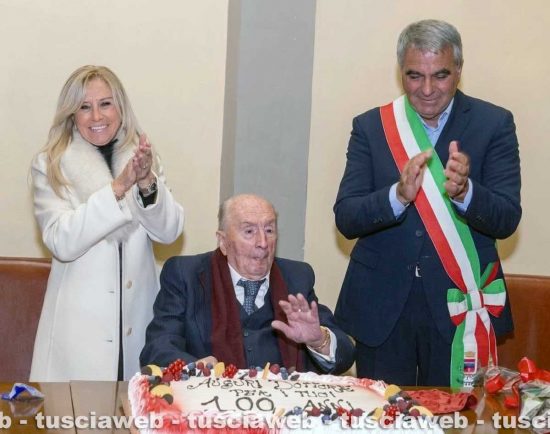 Corchiano – L'addio al dottor Aldo Strassera che due anni fa aveva compiuto 100 anni ed era stato festeggiato