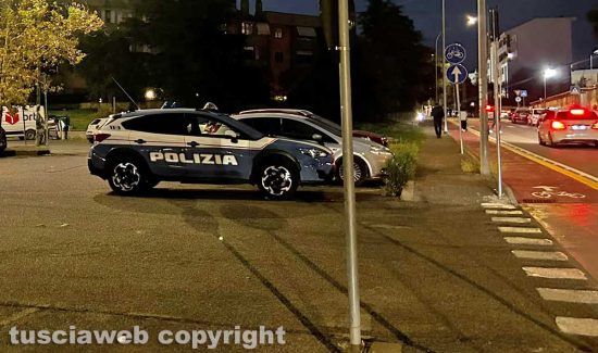 Viterbo - Quartiere Carmine - Polizia