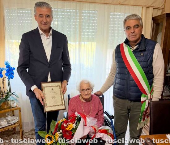 Corchiano – Elvira Evangelista ha compiuto 105 anni