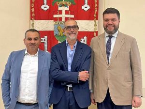 Francesco Monzillo, Stefano Gasbarra e Alessandro Romoli