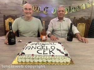 Festa di compleanno per Roberto Ceccariglia e Angelo Bondi