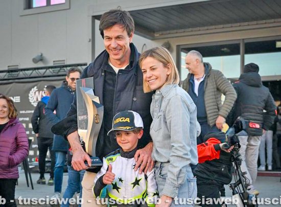 Sport - Jack Wolff con i genitori, Toto e Susie Wolff