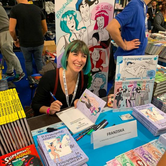 La fumettista Franziska