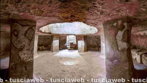 Tarquinia - Etruschi - L’imponente cisterna sotterranea rinvenuta al ‘complesso monumentale’ della Civita di Tarquinia