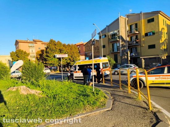 Viterbo - Donna investita in via San Paolo
