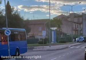 Civita Castellana - Scontro tra un’utilitaria e un pullman Cotral