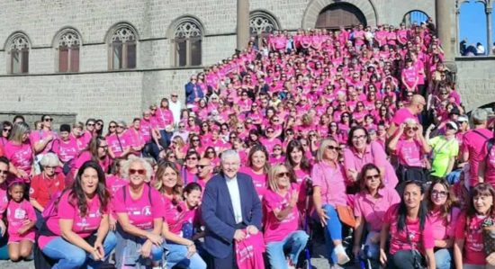 Viterbo - La camminata rosa di Beatrice Onlus