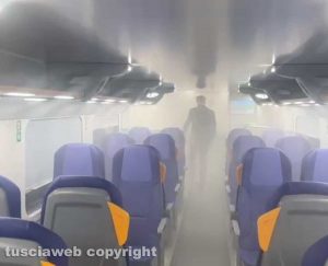 Parte il sistema antincendio sul treno Chiusi-Roma