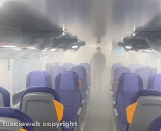 Parte il sistema antincendio sul treno Chiusi-Roma