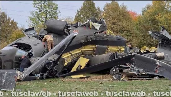 L'elicottero militare CH 47 precipitato in Bosnia