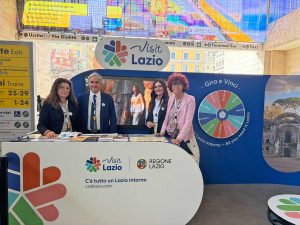 Roma - Tarquinia allo stand della Regione Lazio alla