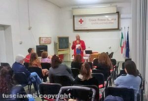 Civitella d'Agliano - Lezione informativa sulle manovre di disostruzione delle vie aeree pediatriche