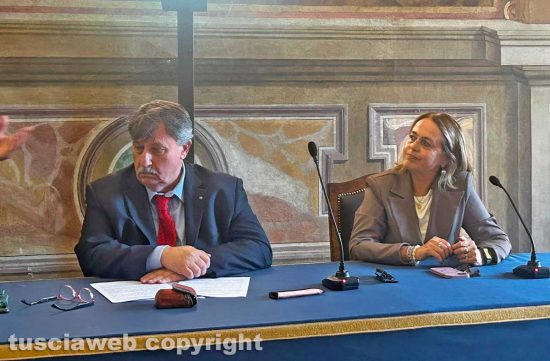 Viterbo - Pierluigi Amen e Raffaella Sommacal