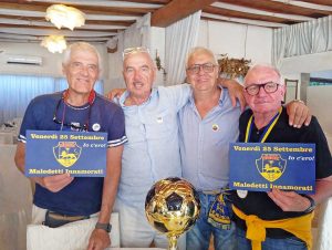 Circa 120 ex calciatori della Viterbese all'evento "Un tuffo nel passato"