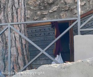 Viterbo - Bivacco vicino alle Fortezze